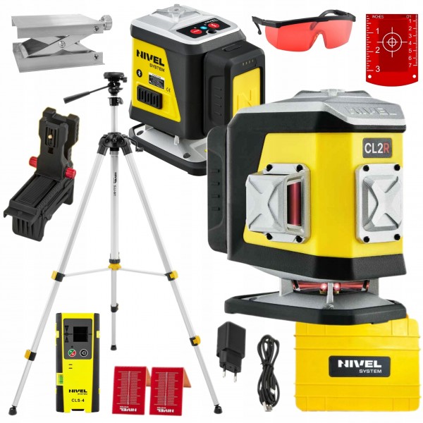 NIVEL SYSTEM LASER KRZYŻOWY CZERWONY CL2R WALIZKA +AKC STATYW SJJM1EX CLS4 NIVEL SYSTEM LASER KRZYŻOWY CZERWONY CL2R WALIZKA +AKC STATYW SJJM1EX CLS4