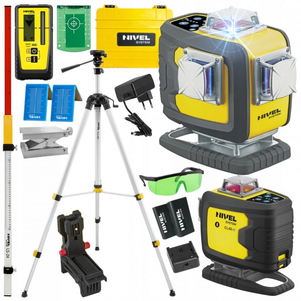 NIVEL SYSTEM LASER KRZYŻOWY 4D NIEBIESKI CL4D-B WALIZKA SJJM1EX RD800 LS24 NIVEL SYSTEM LASER KRZYŻOWY 4D NIEBIESKI CL4D-B WALIZKA SJJM1EX RD800 LS24