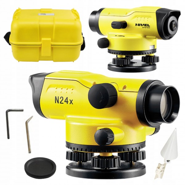 NIVEL SYSTEM NIWELATOR OPTYCZNY IPX6 PREZYCJA 2,0mm/1km WALIZKA N24x NIVEL SYSTEM NIWELATOR OPTYCZNY IPX6 PREZYCJA 2,0mm/1km WALIZKA N24x