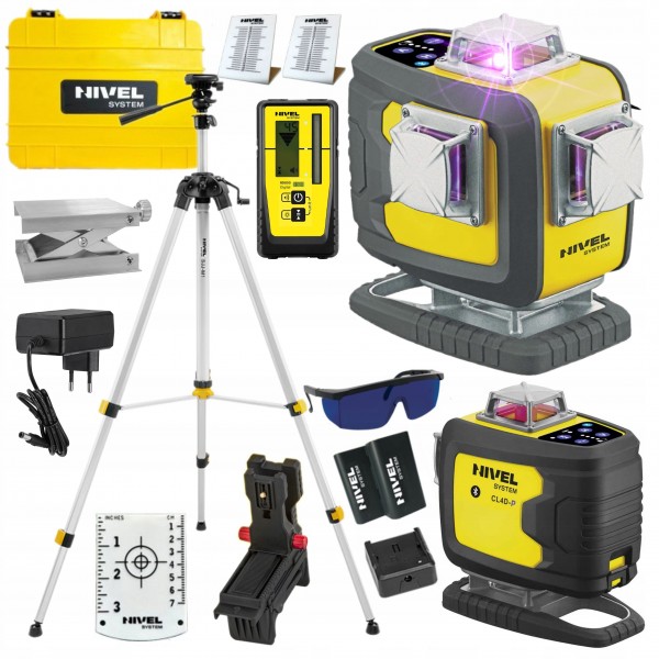 NIVEL SYSTEM LASER KRZYŻOWY 4D FIOLETOWY CL4D-P WALIZKA +STAT SJJM1EX RD800 NIVEL SYSTEM LASER KRZYŻOWY 4D FIOLETOWY CL4D-P WALIZKA +STAT SJJM1EX RD800