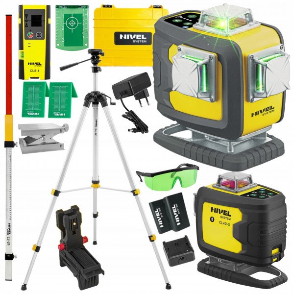 NIVEL SYSTEM LASER KRZYŻOWY 4D ZIELONY CL4D-G WALIZKA SJJM1EX CLS4 LS24 NIVEL SYSTEM LASER KRZYŻOWY 4D ZIELONY CL4D-G WALIZKA SJJM1EX CLS4 LS24