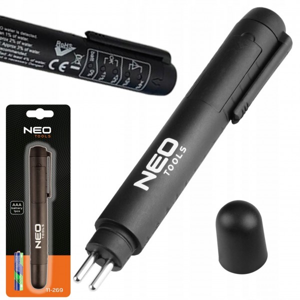 NEO TESTER PŁYNU HAMULCOWEGO DIODOWY LED do DOT3 DOT4 DOT5.1 ENV4 /6 11-269 NEO TESTER PŁYNU HAMULCOWEGO DIODOWY LED do DOT3 DOT4 DOT5.1 ENV4 /6 11-269