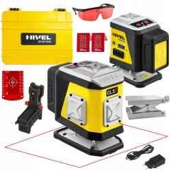 NIVEL SYSTEM LASER PŁASZCZYZNOWY CZERWONY CL1R +STATYW SJJM1EX CLS4 LS24