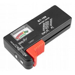 NEO TESTER BATERII I AKUMULATORKÓW 9V R3 AAA R6 AA R9 R14 R20 1,5V 94-009