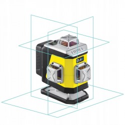 NIVEL SYSTEM LASER KRZYŻOWY 4D NIEBIESKI CL4B WALIZKA +STATYW SJJM1EX CLS4