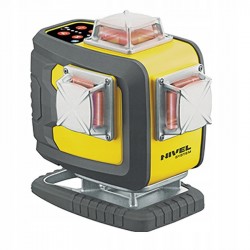 NIVEL SYSTEM LASER KRZYŻOWY 4D CZERWONY CL4D-R WALIZKA AKCES TYCZKA LP-36