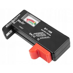 NEO TESTER BATERII I AKUMULATORKÓW 9V R3 AAA R6 AA R9 R14 R20 1,5V 94-009