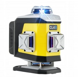 NIVEL SYSTEM LASER KRZYŻOWY 4D NIEBIESKI Bluetooth AKCESORIA WALIZKA CL4B
