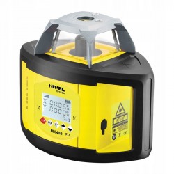 NIVEL SYSTEM NIWELATOR LASER OBROTOWY CZERWONY DIGITAL NL540R + SJJ32 LS24