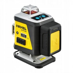 NIVEL SYSTEM LASER KRZYŻOWY 4D NIEBIESKI CL4B WALIZKA AKCESORIA TYCZKA LP36
