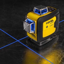 NIVEL SYSTEM LASER KRZYŻOWY 4D FIOLETOWY CL4D-P WALIZKA STATYW SJJM1EX CLS4
