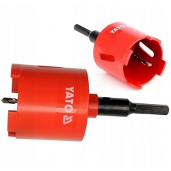 YATO DIAMENTOWE WIERTŁO KORONKOWE OTWORNICA 82MM DO BETONU CEGŁY YT-6046