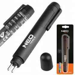 NEO TESTER PŁYNU HAMULCOWEGO DIODOWY LED do DOT3 DOT4 DOT5.1 ENV4 /6 11-269