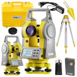 NIVEL SYSTEM TEODOLIT ELEKTRONICZNY 30xOPTYK IPX6 WALIZKA DT-2 +STATYW SJJ1