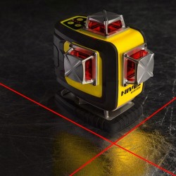 NIVEL SYSTEM LASER KRZYŻOWY 4D CZERWONY CL4D-R WALIZKA AKCES TYCZKA LP-36
