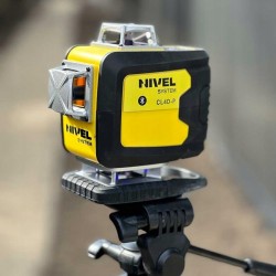 NIVEL SYSTEM LASER KRZYŻOWY 4D FIOLETOWY CL4D-P WALIZKA AKC +STATYW SJJM1EX