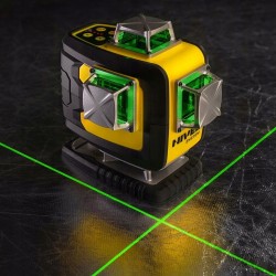 NIVEL SYSTEM LASER KRZYŻOWY 4D ZIELONY CL4D-G WALIZKA STATYW SJJM1EX RD800
