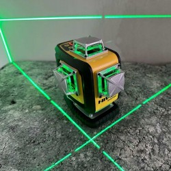 NIVEL SYSTEM LASER KRZYŻOWY 4D ZIELONY CL4D-G WALIZKA STATYW SJJM1EX RD800