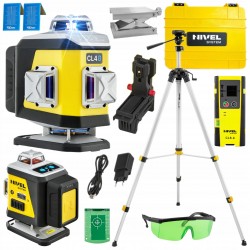 NIVEL SYSTEM LASER KRZYŻOWY 4D NIEBIESKI CL4B WALIZKA +STATYW SJJM1EX CLS4
