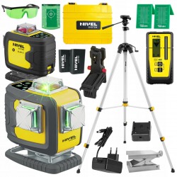NIVEL SYSTEM LASER KRZYŻOWY 4D ZIELONY CL4D-G WALIZKA STATYW SJJM1EX RD800
