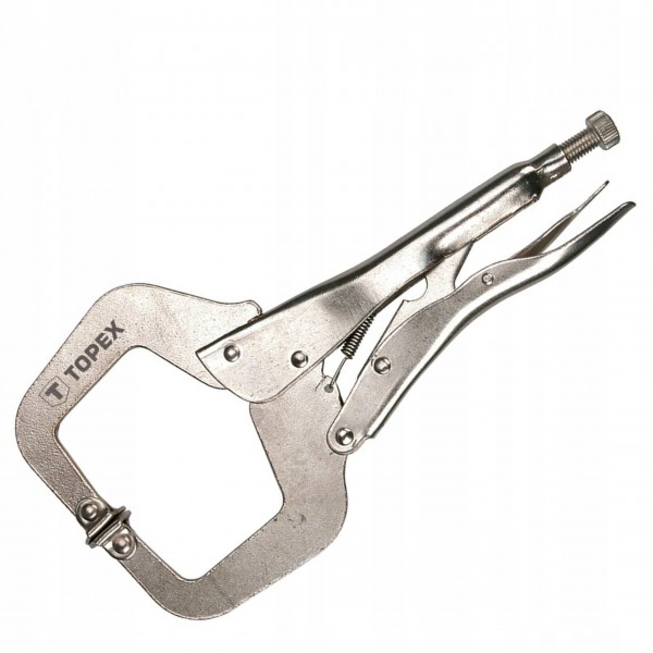 TOPEX SZCZYPCE ZACISKOWE SPAWALNICZE TYP C 280MM ZAKRES 0-40MM 32D459 TOPEX SZCZYPCE ZACISKOWE SPAWALNICZE TYP C 280MM ZAKRES 0-40MM 32D459