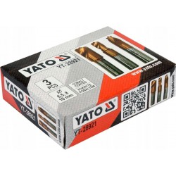 YATO ZESTAW WIERTEŁ DO ZGRZEWÓW PUNKTOWYCH 3 SZTUK WALIZKA YT-28921