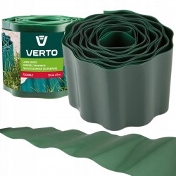 VERTO OBRZEŻE DO TRAWNIKÓW PALISADA PŁOTEK 10 CM X 9 M, ZIELONE 15G510
