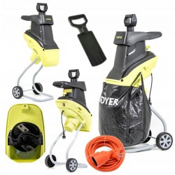 ROZDRABNIACZ ELEKTRYCZNY RĘBAK DO GAŁĘZI TURBO XXL PREMIUM TARCZOWY +KOSZ P