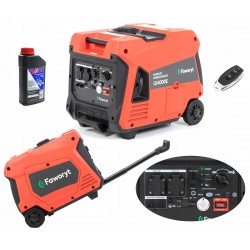 AGREGAT GENERATOR INWERTEROWY PRĄDOTWÓRCZY 4000W 230V PILOT + HONDA + OLEJ