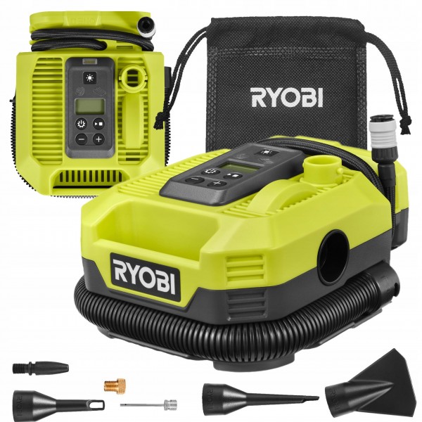 RYOBI KOMPRESOR AKUMULATOROWY 18V ONE+ RMI18-0 SPRĘŻARKA POMPKA POMPA RYOBI KOMPRESOR AKUMULATOROWY 18V ONE+ RMI18-0 SPRĘŻARKA POMPKA POMPA