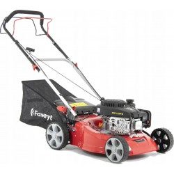 F STALOWA KOSIARKA SPALINOWA DO TRAWY Z NAPĘDEM LONCIN 4KM 46cm 60L+ OLEJ