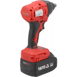 YATO KLUCZ UDAROWY AKUMULATOROWY BEZSZCZOTKOWY 18V 350NM + 2x4Ah +NASADKA
