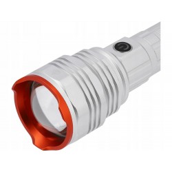 LATARKA KLASYCZNA AKUMULATOROWA 50W 4500LM 4-TRYBY LED ALUMINIUM 88556