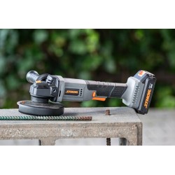 SZLIFIERKA KĄTOWA 125MM AKUMULATOROWA 20V 2Ah KĄTÓWKA POLERKA 78091