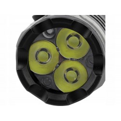 KOMPAKTOWA LATARKA AKUMULATOROWA 10W 1000LM 7 TRYBÓW PRACY ALUM YT-085610