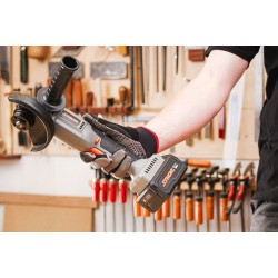 SZLIFIERKA KĄTOWA 125MM AKUMULATOROWA 20V 2Ah KĄTÓWKA POLERKA 78091
