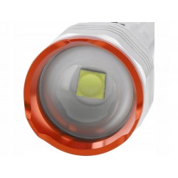LATARKA KLASYCZNA AKUMULATOROWA 50W 4500LM 4-TRYBY LED ALUMINIUM 88556