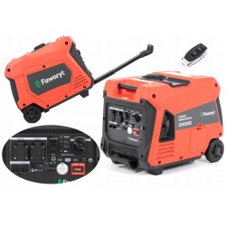 AGREGAT GENERATOR ELEKTROSTART INWERTEROWY PRĄDOTWÓRCZY 4000W 230V PILOT