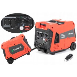 AGREGAT GENERATOR ELEKTROSTART INWERTEROWY PRĄDOTWÓRCZY 4000W 230V PILOT