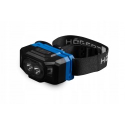 HOEGERT LATARKA CZOŁOWA LED USB COB IPX4 200LM POWERBANK 6 FUNKCJI HT1E423