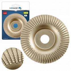 HOGERT TARCZA STALOWA WYPUKŁA TARNIK 125x22,23mm DO DREWNA 12000rpm HT8B235