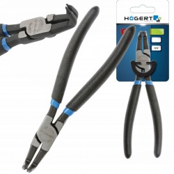 HOGERT SZCZYPCE DO PIERŚCIENI OSADCZYCH WEWNĘTRZNE ODGIĘTE 180MM HT1P143