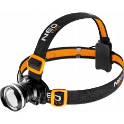 NEO CZOŁÓWKA LATARKA CZOŁOWA LED CREE R5 5W 400lm 3XAAA 3 TRYBY 99-200