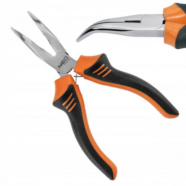 NEO 01-254 SZCZYPCE WYDŁUŻONE WYGIĘTE TNĄCE 160mm NEO 01-254 SZCZYPCE WYDŁUŻONE WYGIĘTE TNĄCE 160mm