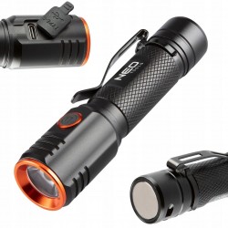 NEO LATARKA RĘCZNA AKUMULATOROWA USB IPX 6 C 2000lm LED 5 STOPNI 99-067