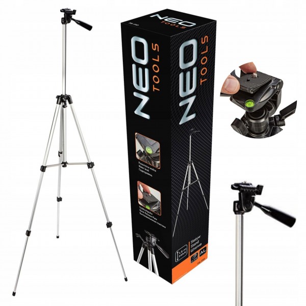 STATYW ALUMINIOWY 1.5m do laserów krzyżowych NEO STATYW ALUMINIOWY 1.5m do laserów krzyżowych NEO