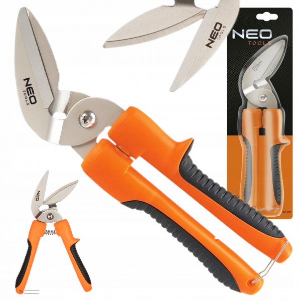 NEO TOOLS NOŻYCE DO WYKŁADZIN 255MM GRUBOSĆ 3,5MM LINEK ZĄBKOWANE 63-901 NEO TOOLS NOŻYCE DO WYKŁADZIN 255MM GRUBOSĆ 3,5MM LINEK ZĄBKOWANE 63-901