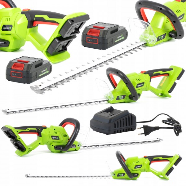 4GARDEN ANE5222 NOŻYCE AKUMULATOROWE DO ŻYWOPŁOTU 52 CM 2X20V +2x 2,0Ah