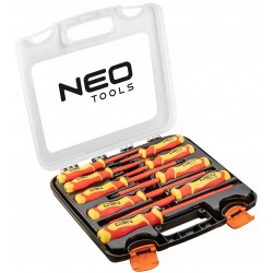 NEO TOOLS 04-142 ZESTAW WKRĘTAKÓW ELEKTRYKA WYKRĘTAKÓW STALOWE 1000V 9 SZT.