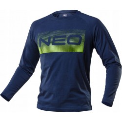 NEO T-SHIRT KOSZULKA ROBOCZA Z DŁUGIM RĘKAWEM Z NADRUKIEM NEO ROZMIAR M
